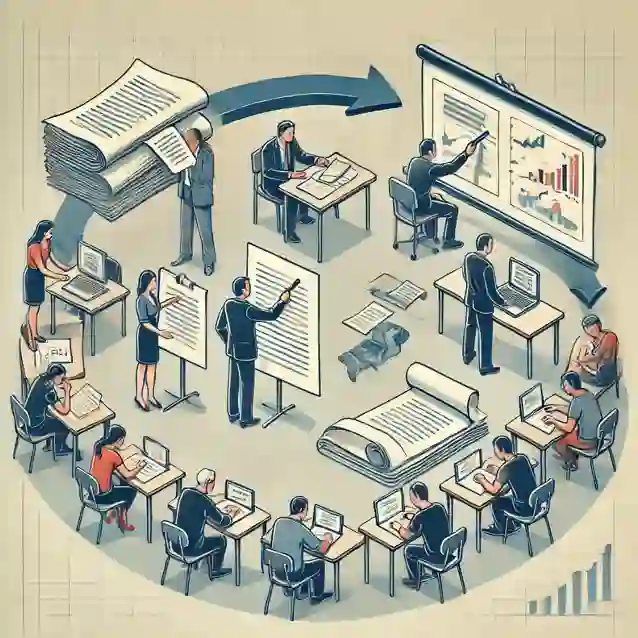 論文の完成過程を見て学ぶ